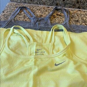 Women’s Nike dri fit tanks